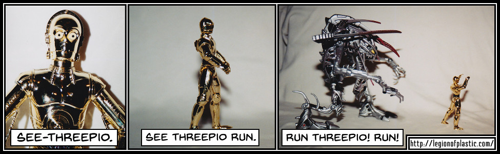Run Threepio, run!